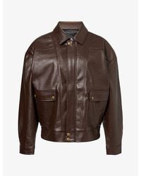 PAIGE - Ashland Faux Leather Jacket - Lyst