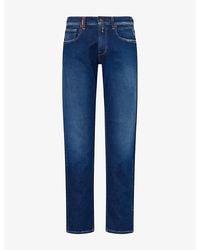 Replay - Grover Hyperflex Straight Stretch-Denim Jeans - Lyst