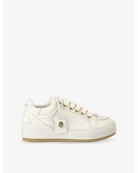 Kurt Geiger - Southbank Tag Leather Trainers - Lyst