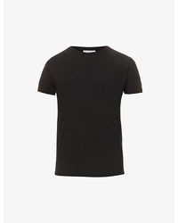 Orlebar Brown - Ob-t Tailored Crewneck Cotton-jersey T-shirt - Lyst