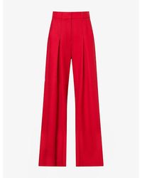 ME+EM - Very Wide-Leg Woven Trousers - Lyst