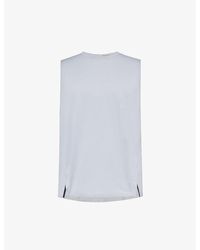 GYMSHARK - Everywear Abstract Sleeveless Recycled-polyester Top X - Lyst