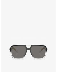 Dolce & Gabbana - Dg4354 Square-frame Acetate Sunglasses - Lyst