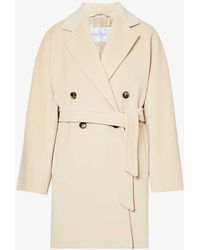 Max Mara - Pila Double-breasted Wool And Cashmere-blend Coat - Lyst