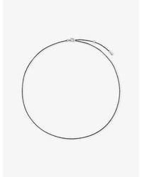 Monica Vinader - Diamond Cut Sterling- Rolo Chain Necklace - Lyst