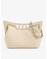 Alexander McQueen - The Peak Small Leather Shoulder Bag - Lyst