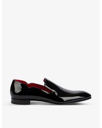 Christian Louboutin - Dandy Chick Patent-leather Loafers 7. - Lyst