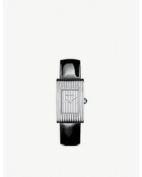Boucheron - Wa030504 Reflet Small Stainless-steel, Diamond And Sapphire Cabochon Watch - Lyst