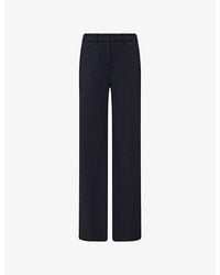 JOSEPH - Morissey Tailoring Soft-Flare Stretch-Wool Trousers - Lyst