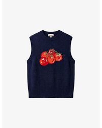 OMNES - Bob Tomato Cotton Vest Top - Lyst