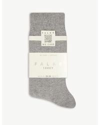 FALKE - Family Cotton-Blend Socks - Lyst