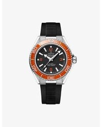 Omega - Seamaster Planet Ocean 600M Stainless-Steel Rubber-Strap Watch 42Mm - Lyst