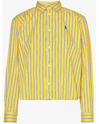 Polo Ralph Lauren - Stripe-pattern Regular-fit Cotton Shirt - Lyst
