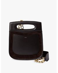 Soeur - Cheri Logo-Embossed Leather Cross-Body Bag - Lyst