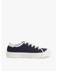 Claudie Pierlot - Adrien Chunky-sole Woven Low-top Trainers - Lyst