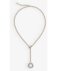 Cartier - Trinity 18ct Yellow, Rose And White Gold And 0.34ct Diamond Pendant Necklace - Lyst