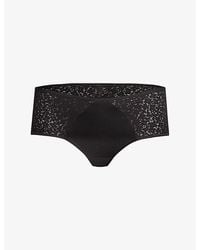 Chantelle - Norah Stretch-Lace Shorty Briefs - Lyst