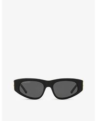 Balenciaga - Bb0095s Cat-eye Frame Acetate Sunglasses - Lyst