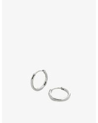 Monica Vinader - Mv Siren Muse 925 Sterling- Small Hoop Earrings - Lyst