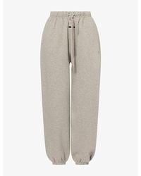 Fear Of God - Classic Embossed-Logo Cotton-Jersey Jogging Bottoms - Lyst