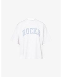 Ru & Rocka - Oversized Gingham Cotton T-Shirt - Lyst