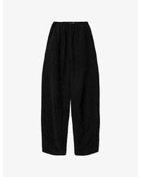 AllSaints - Jett Wide-Leg Lyocell-Blend Trousers - Lyst