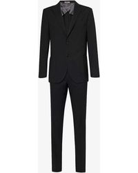 Corneliani - Welt-pocket Notched-lapel Regular-fit Wool Suit - Lyst