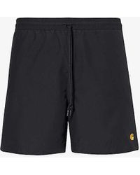 Carhartt - Chase Brand-patch Swim Shorts X - Lyst