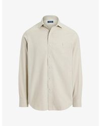 Polo Ralph Lauren - Logo-Embroidered Perfect-Fit Cotton-Blend Shirt - Lyst