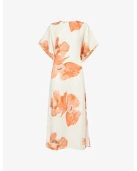 Never Fully Dressed - Floral Simmi Printed Woven Maxi Dress - Lyst