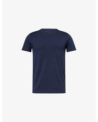 FALKE - Daily Comfort Pack Of Two Crew-Neck Stretch-Cotton T-Shirts - Lyst