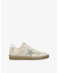 Golden Goose - Ballstar 16120 Suede Trainers - Lyst