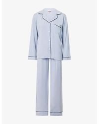 Eberjey - Gisele Long-Sleeve Modal-Jersey Pyjama Set - Lyst