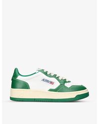 Autry - Medalist Leather Two-tone Sneakers - Lyst