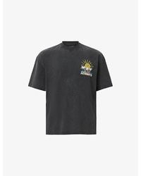 AllSaints - Cove Oversized Cotton-Jersey T-Shirt - Lyst