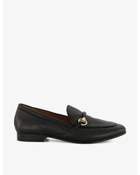 Dune - Grange Snaffle-trim Leather Loafers - Lyst