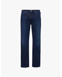 Citizens of Humanity - Wing (Dk) Elijah Perform Relaxed-Fit Straight-Leg Mid-Rise Stretch-Woven Blend Jeans - Lyst