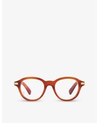 Cartier - 6l001665 Ct0419o Rectangle-frame Acetate Glasses - Lyst