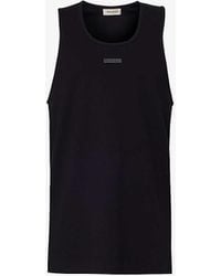 Fear Of God - Brand-patch Stretch-cotton Tank Top X - Lyst