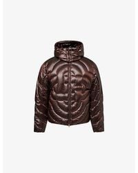 CASABLANCA - Quilted Down Woven Puffer Jacket - Lyst