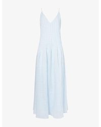 Dissh - Tahlia Pleated Woven Midi Dress - Lyst