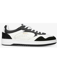 Axel Arigato - Arlo Leather, Suede And Recycled-polyester Low-top Trainers - Lyst