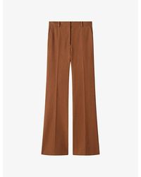 JOSEPH - Tafira Gabardine Stretch-Woven Trousers - Lyst