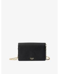 Prada - Saffiano Leather Mini Bag - Lyst