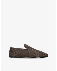 Bottega Veneta - Sunday Intrecciato Leather Slippers - Lyst