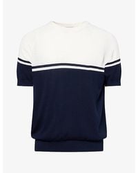 Raith - Riera Colour-Block Knitted Top - Lyst