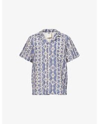 Oas - Arko Cuba Cotton-Crochet Shirt - Lyst