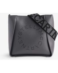 Stella McCartney - Circle-logo Faux-leather Cross-body Tote Bag - Lyst