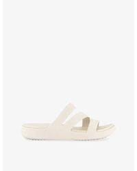 Crocs™ - Getaway Strappy Rubber Sandals - Lyst