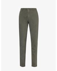 Replay - Benni Straight-Leg Regular-Fit Stretch-Cotton Trousers - Lyst